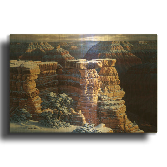 'Three Kings' By R. Hed Gold Metal Wall Art