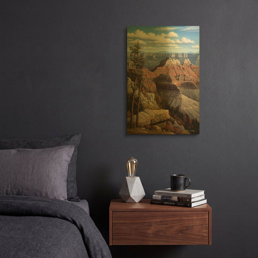 'A Time For Peace' By R. Hed Gold Metal Wall Art