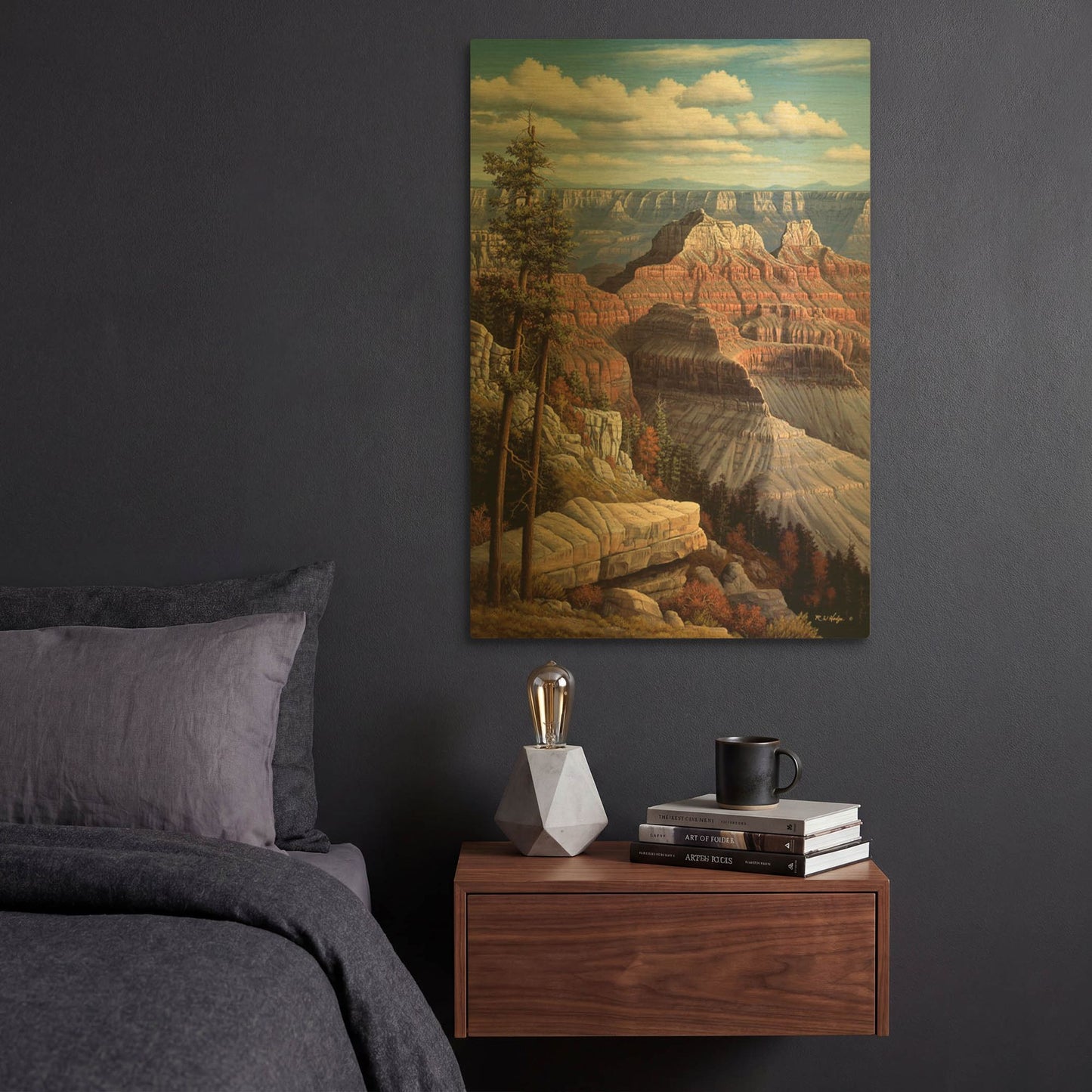 'A Time For Peace' By R. Hed Gold Metal Wall Art