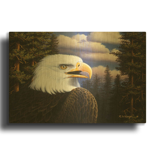 'Proud & Free' By R. Hed Gold Metal Wall Art