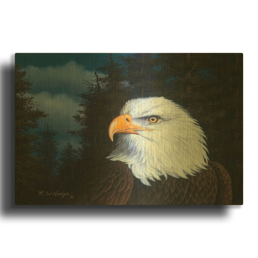'The Face Of Freedom' By R. Hed Gold Metal Wall Art
