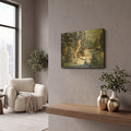 'The Trophy' By R. Hed Gold Metal Wall Art