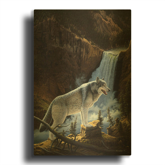 'Destiny' By R. Hed Gold Metal Wall Art