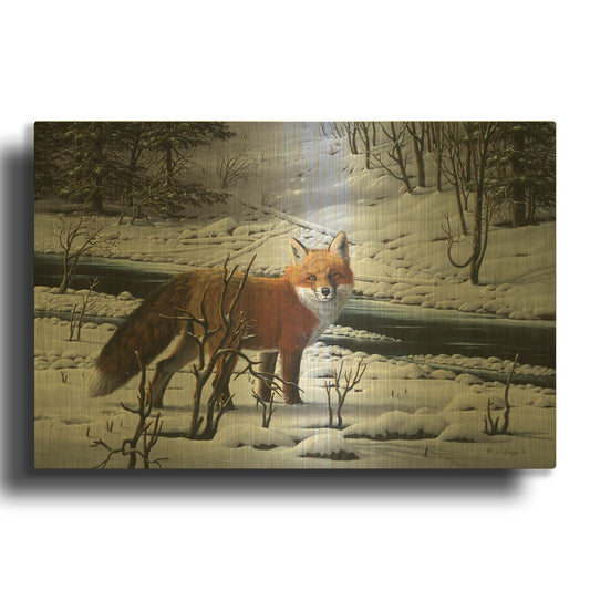 'Sugar In The Mornin' By R. Hed Gold Metal Wall Art