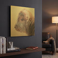 'Tilly' By Sam Dolman Gold Metal Wall Art