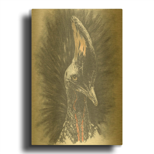 'Marvelous, Simply Marvelous' By Barbara Keith Gold Metal Wall Art