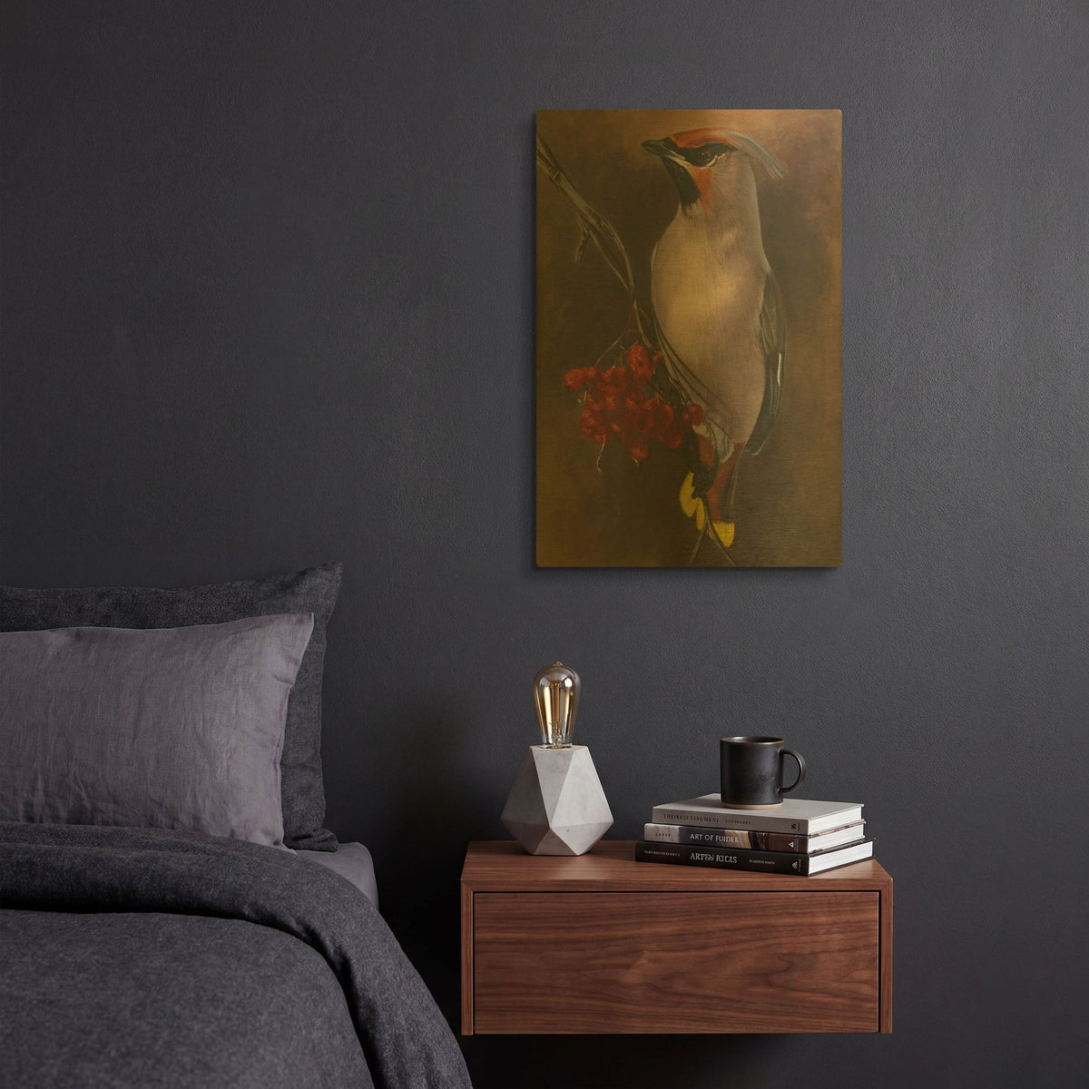 'Righteous' By Barbara Keith Gold Metal Wall Art