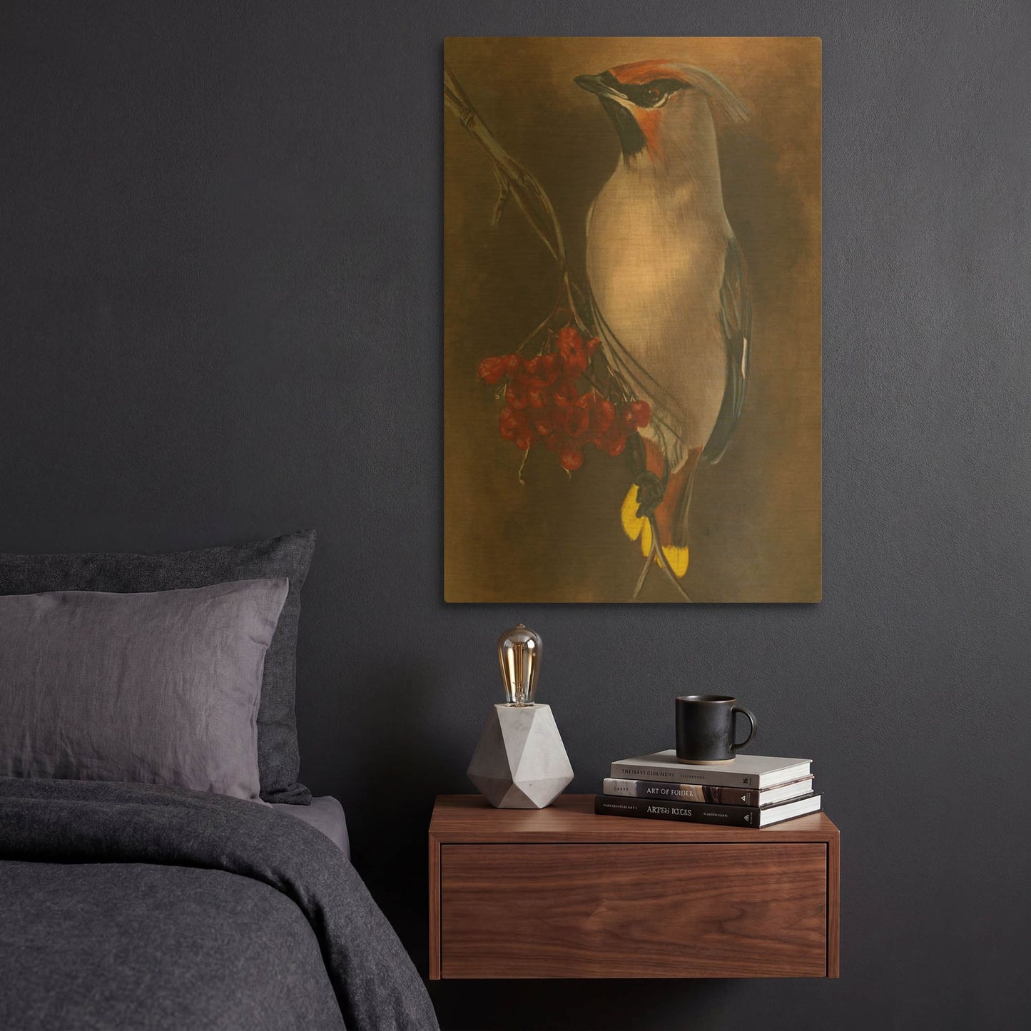 'Righteous' By Barbara Keith Gold Metal Wall Art