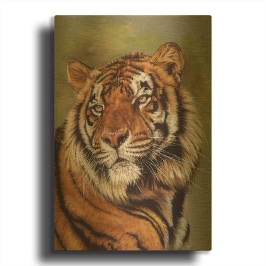 'Power & Grace' By Barbara Keith Gold Metal Wall Art