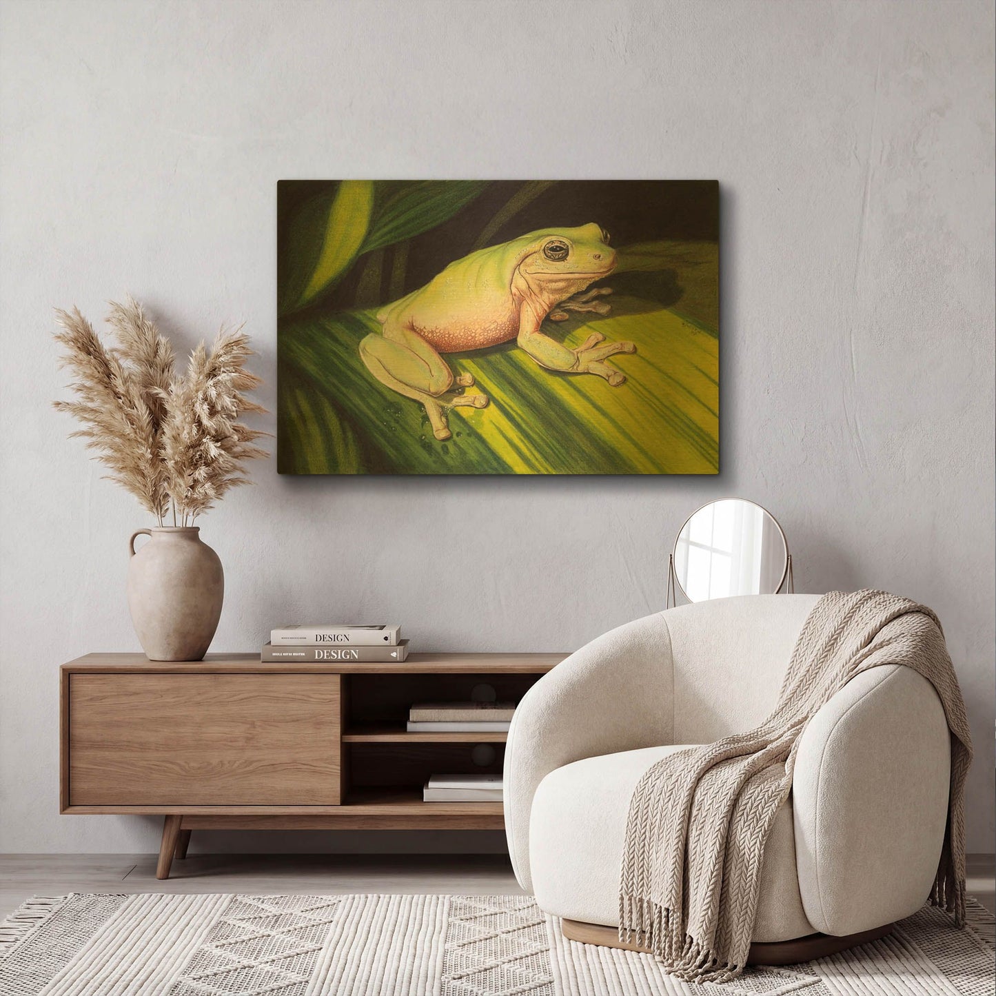 'Early Mornin' By Barbara Keith Gold Metal Wall Art
