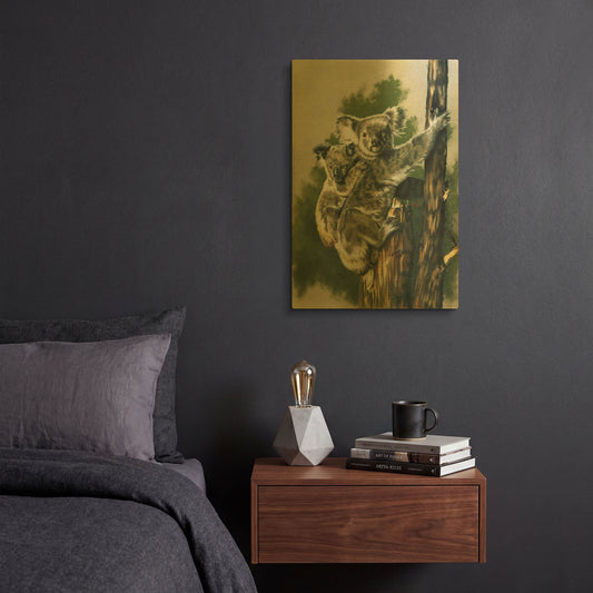 'Brown-Eyed Beauties' By Barbara Keith Gold Metal Wall Art
