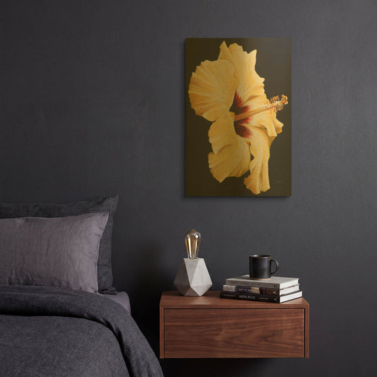 'Sunny' By Barbara Keith Gold Metal Wall Art
