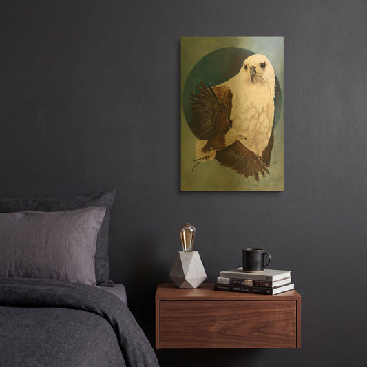 'Unrivaled' By Barbara Keith Gold Metal Wall Art