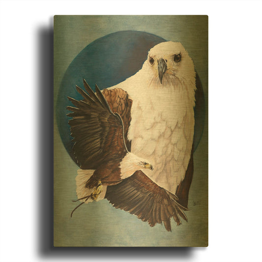 'Unrivaled' By Barbara Keith Gold Metal Wall Art