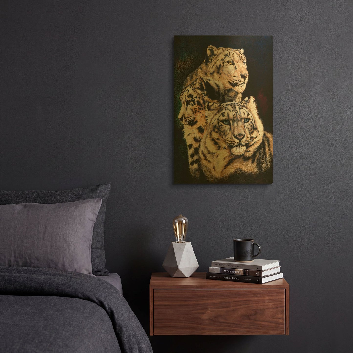 'The 3 Graces' By Barbara Keith Gold Metal Wall Art