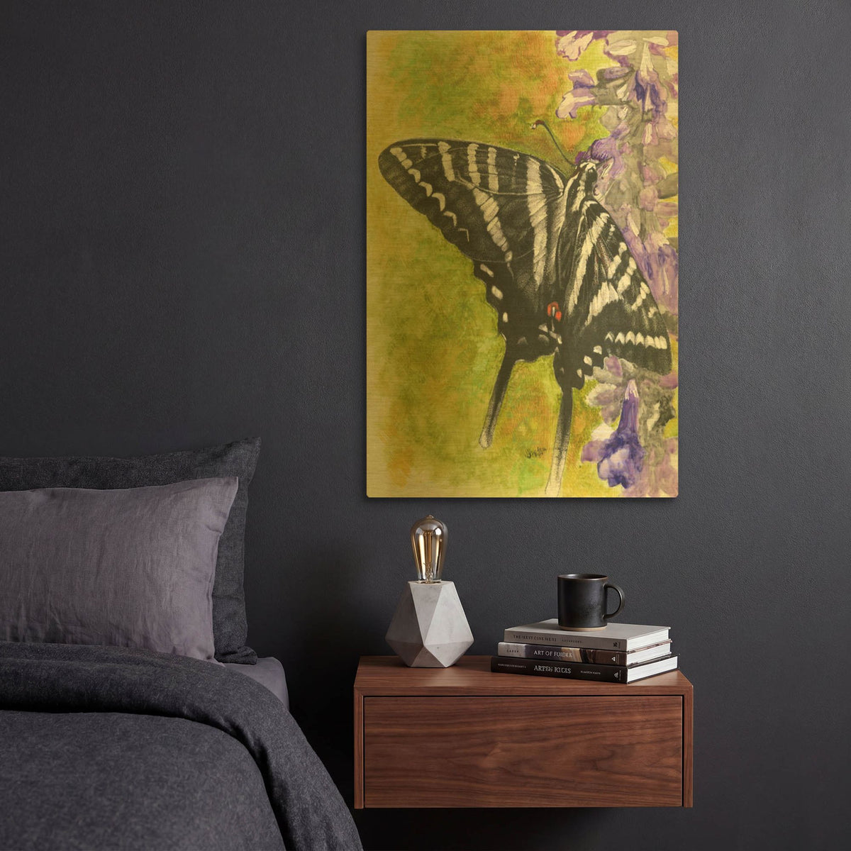 'Fortunate' By Barbara Keith Gold Metal Wall Art