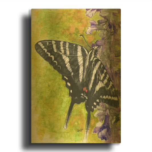 'Fortunate' By Barbara Keith Gold Metal Wall Art