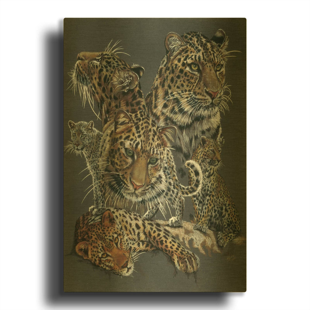 'Shameless' By Barbara Keith Gold Metal Wall Art