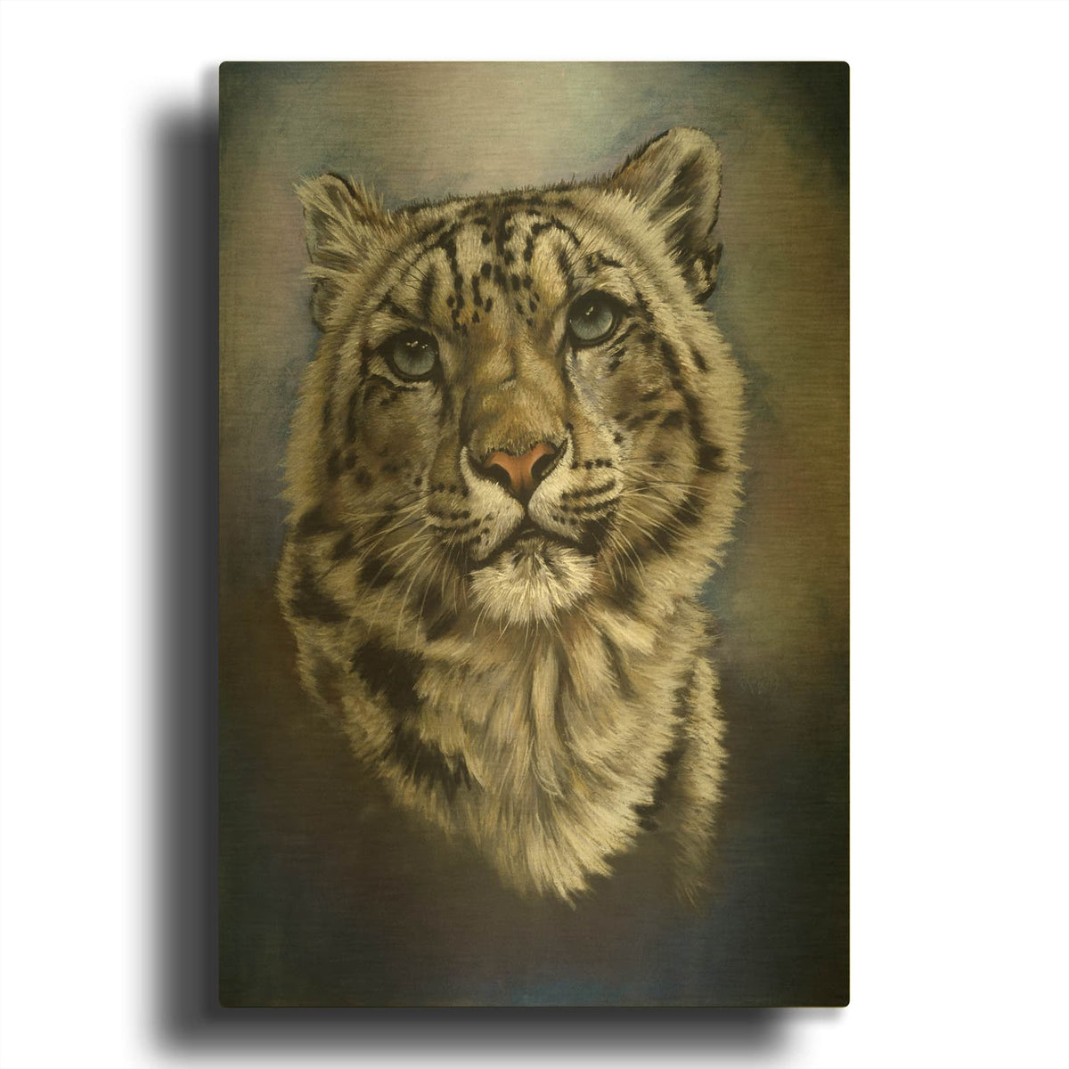 'Jewel' By Barbara Keith Gold Metal Wall Art