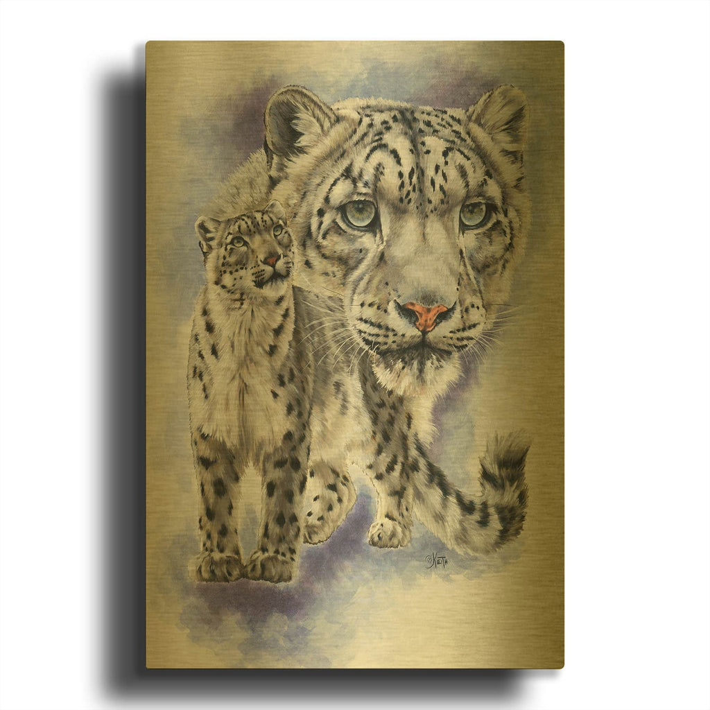 'Dazzler' By Barbara Keith Gold Metal Wall Art