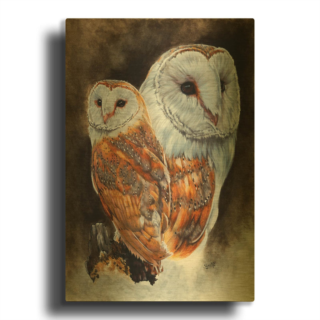 'Lustrous' By Barbara Keith Gold Metal Wall Art