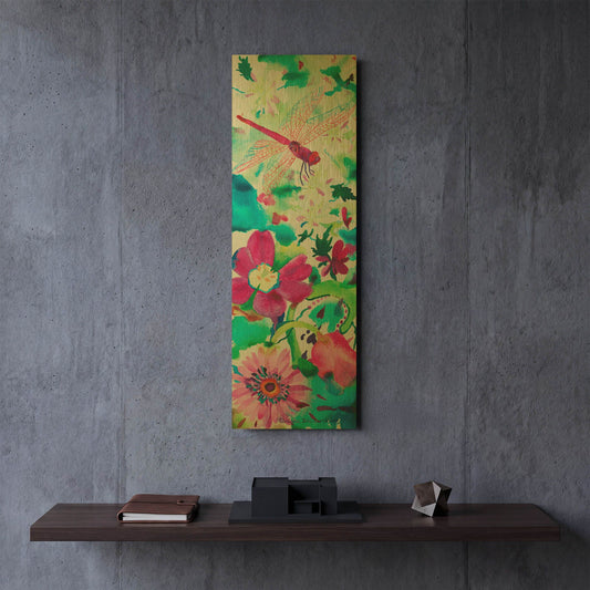 'Euphoric Release' By Carissa Luminess Gold Metal Wall Art