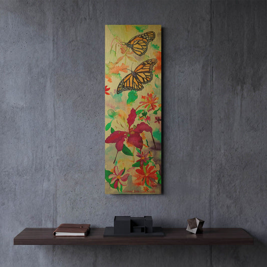 'Joy Bubble' By Carissa Luminess Gold Metal Wall Art