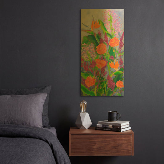 'Surrendering To Sweetness' By Carissa Luminess Gold Metal Wall Art