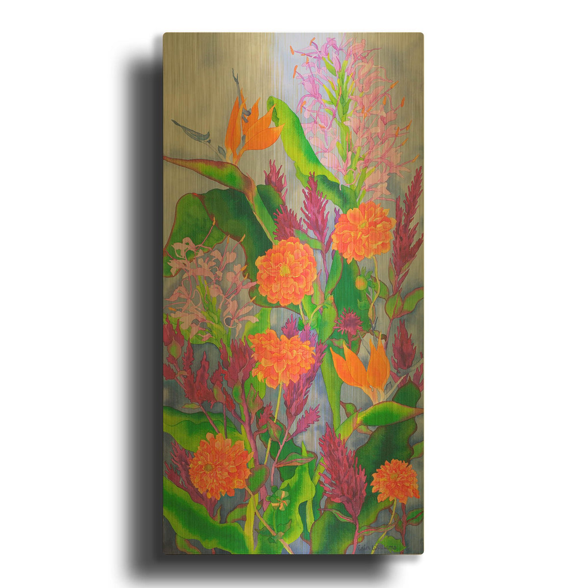 'Surrendering To Sweetness' By Carissa Luminess Gold Metal Wall Art