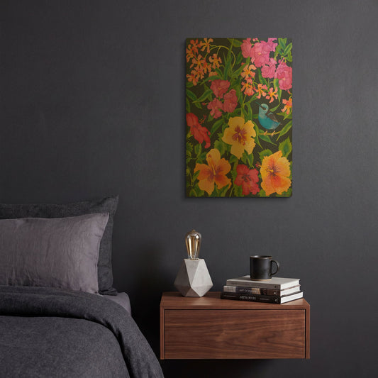 'Starlight Magic' By Carissa Luminess Gold Metal Wall Art