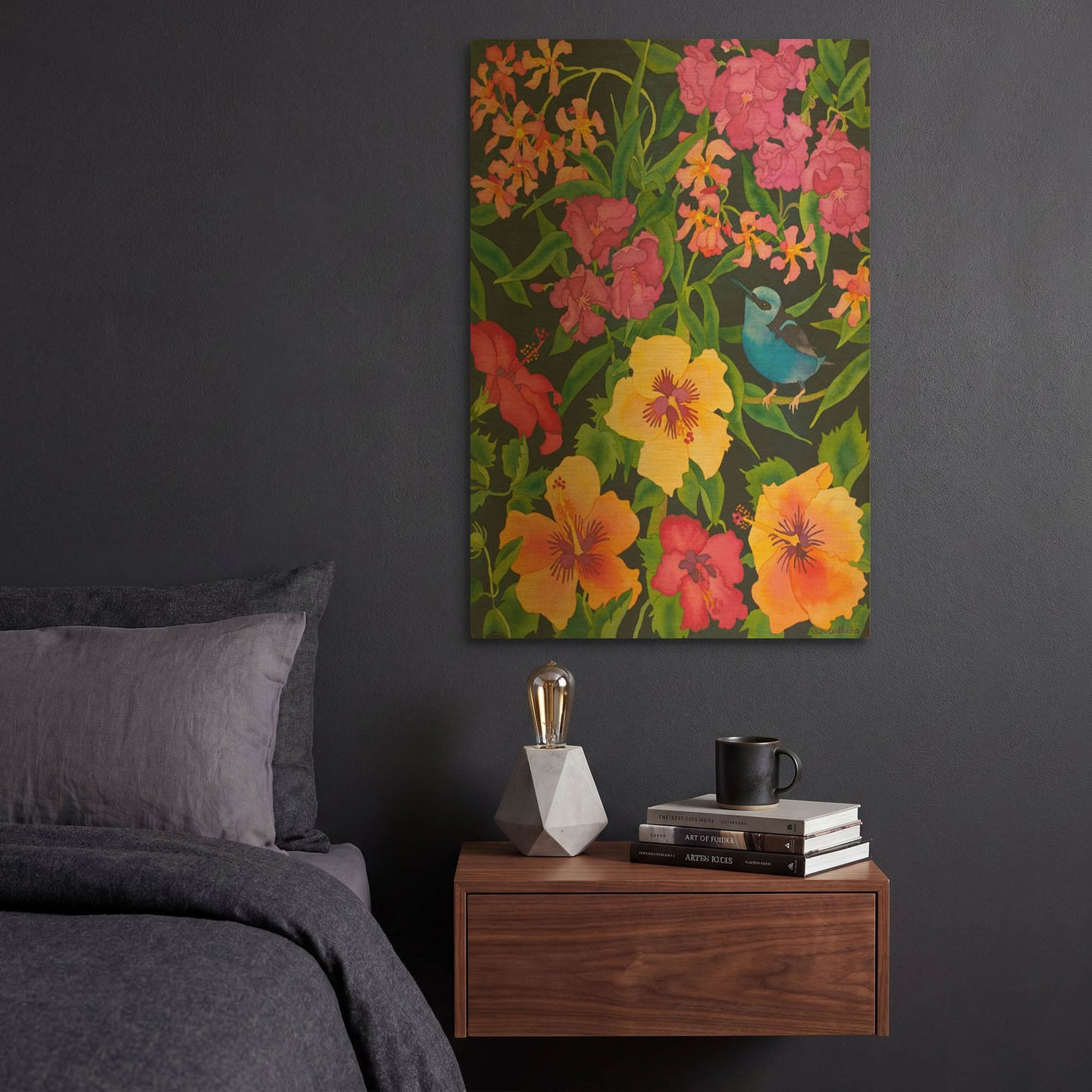 'Starlight Magic' By Carissa Luminess Gold Metal Wall Art
