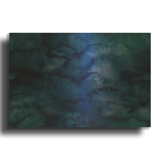 'Dance Of Love- Texture Repeat' By Carissa Luminess Gold Metal Wall Art