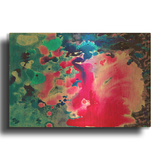 'Selfing' By Carissa Luminess Gold Metal Wall Art