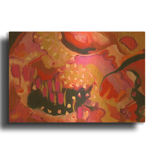 'Coming Home' By Carissa Luminess Gold Metal Wall Art