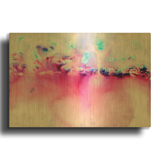'Shamaness' By Carissa Luminess Gold Metal Wall Art