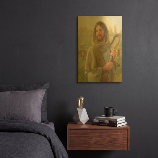 'Looking For The One' By David Lindsley Gold Metal Wall Art
