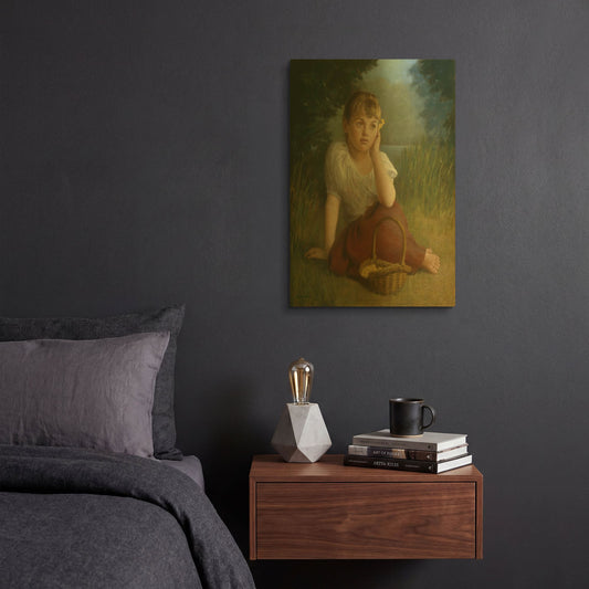 'Daydreamer' By David Lindsley Gold Metal Wall Art
