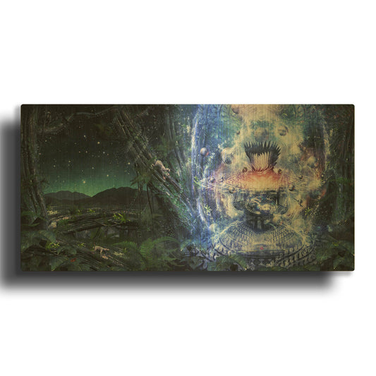 'From The Broken Grow The Saved' By Cameron Gray Gold Metal Wall Art