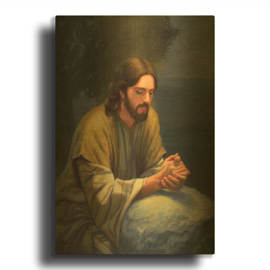'The Intercession' By David Lindsley Gold Metal Wall Art