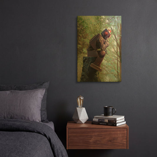 'Collator' By Eric Joyner Gold Metal Wall Art