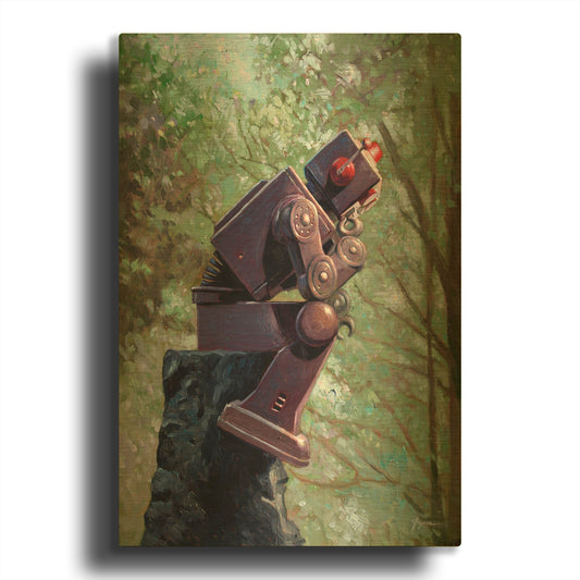 'Collator' By Eric Joyner Gold Metal Wall Art