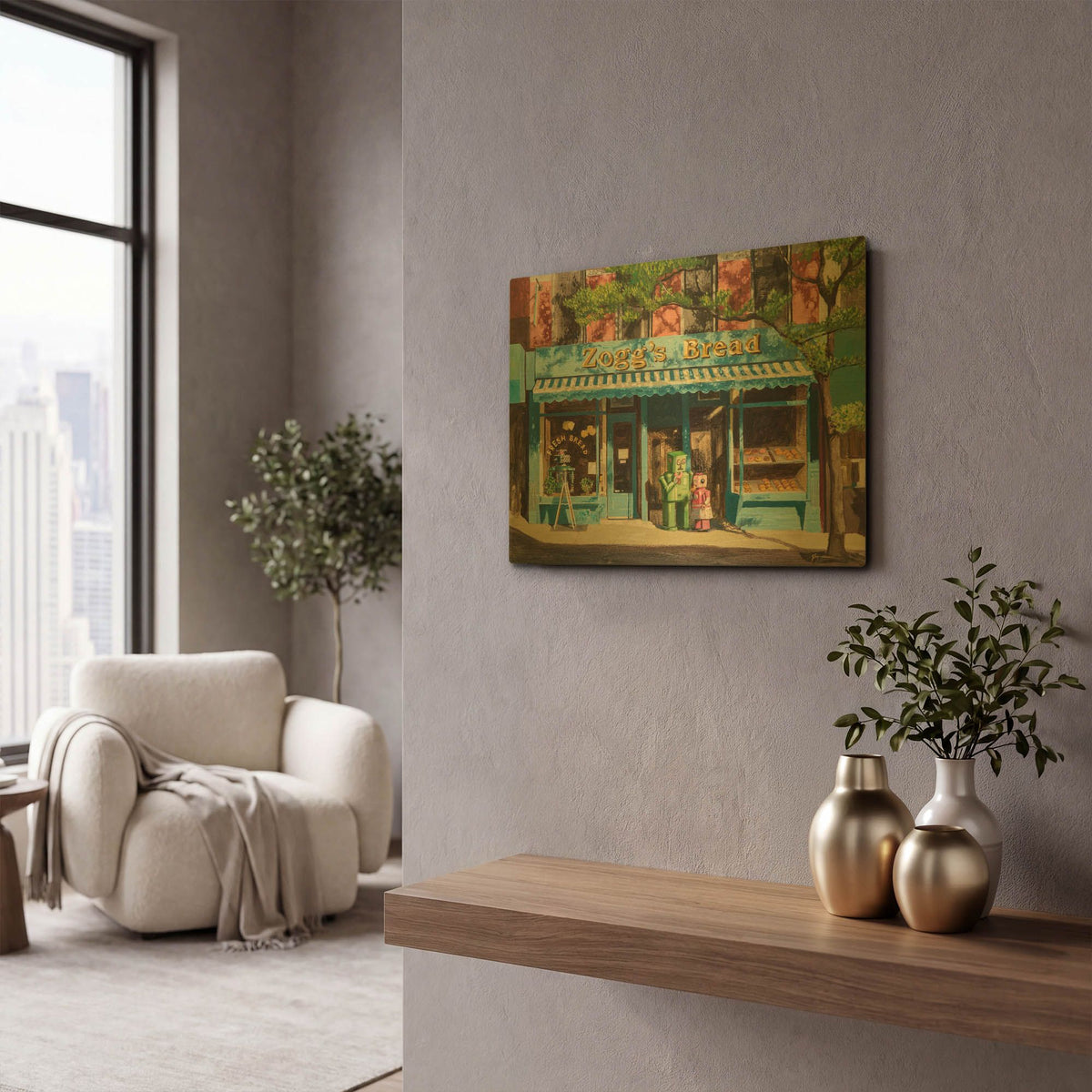 'Envy' By Eric Joyner Gold Metal Wall Art