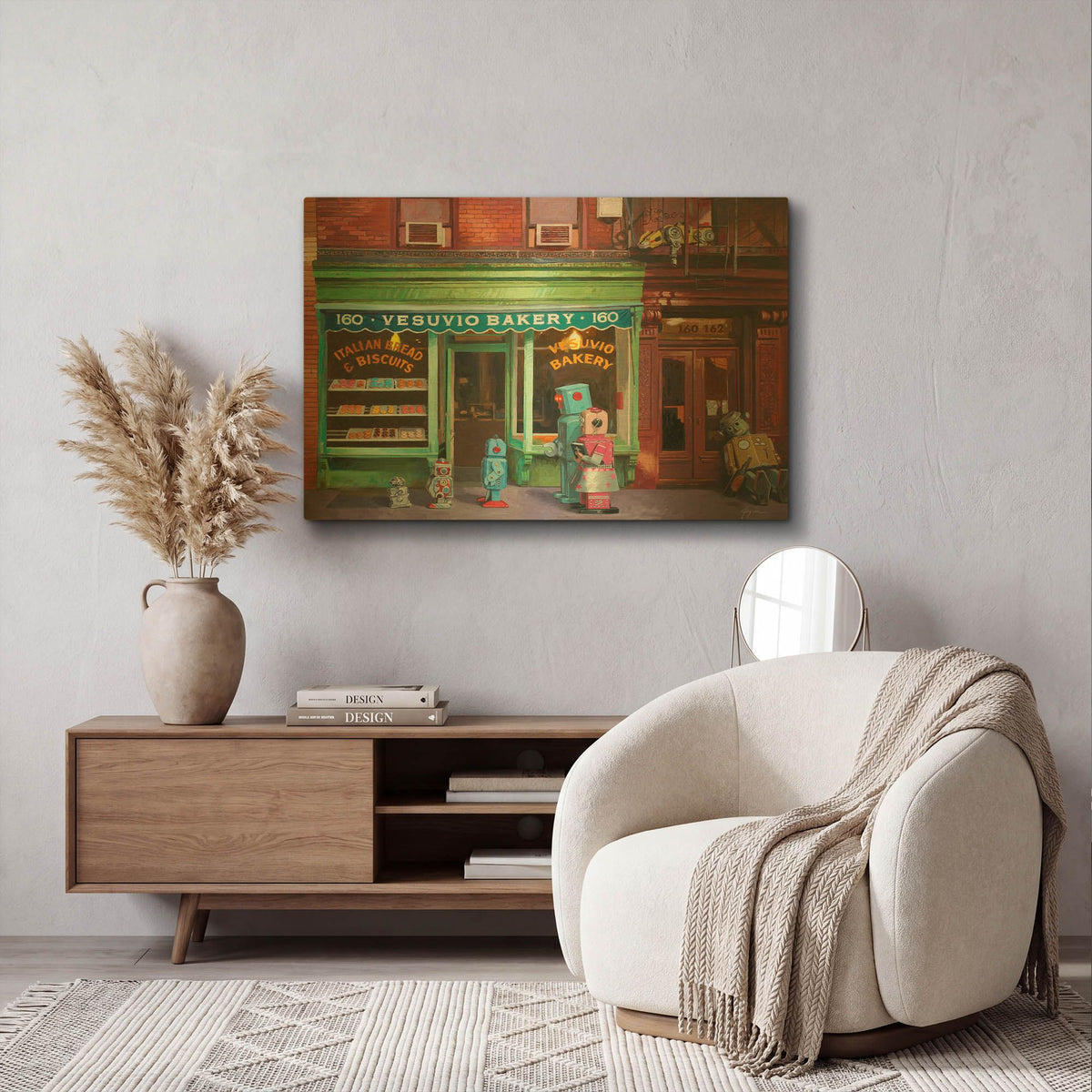 'Lost And Found' By Eric Joyner Gold Metal Wall Art