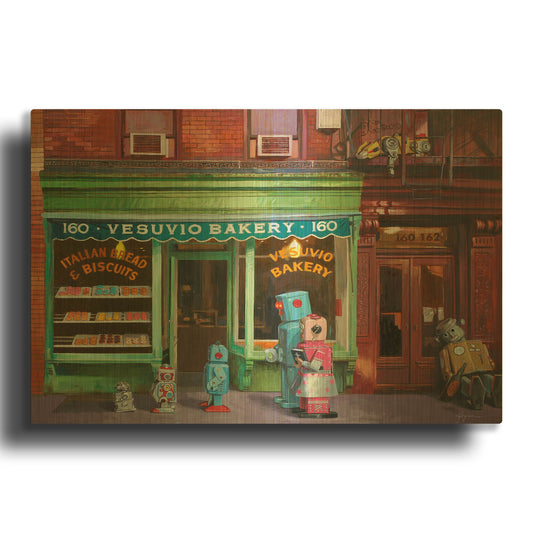 'Lost And Found' By Eric Joyner Gold Metal Wall Art