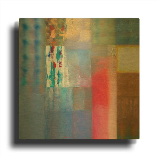 'Calm after the Storm' By Hooshang Khorasani Gold Metal Wall Art