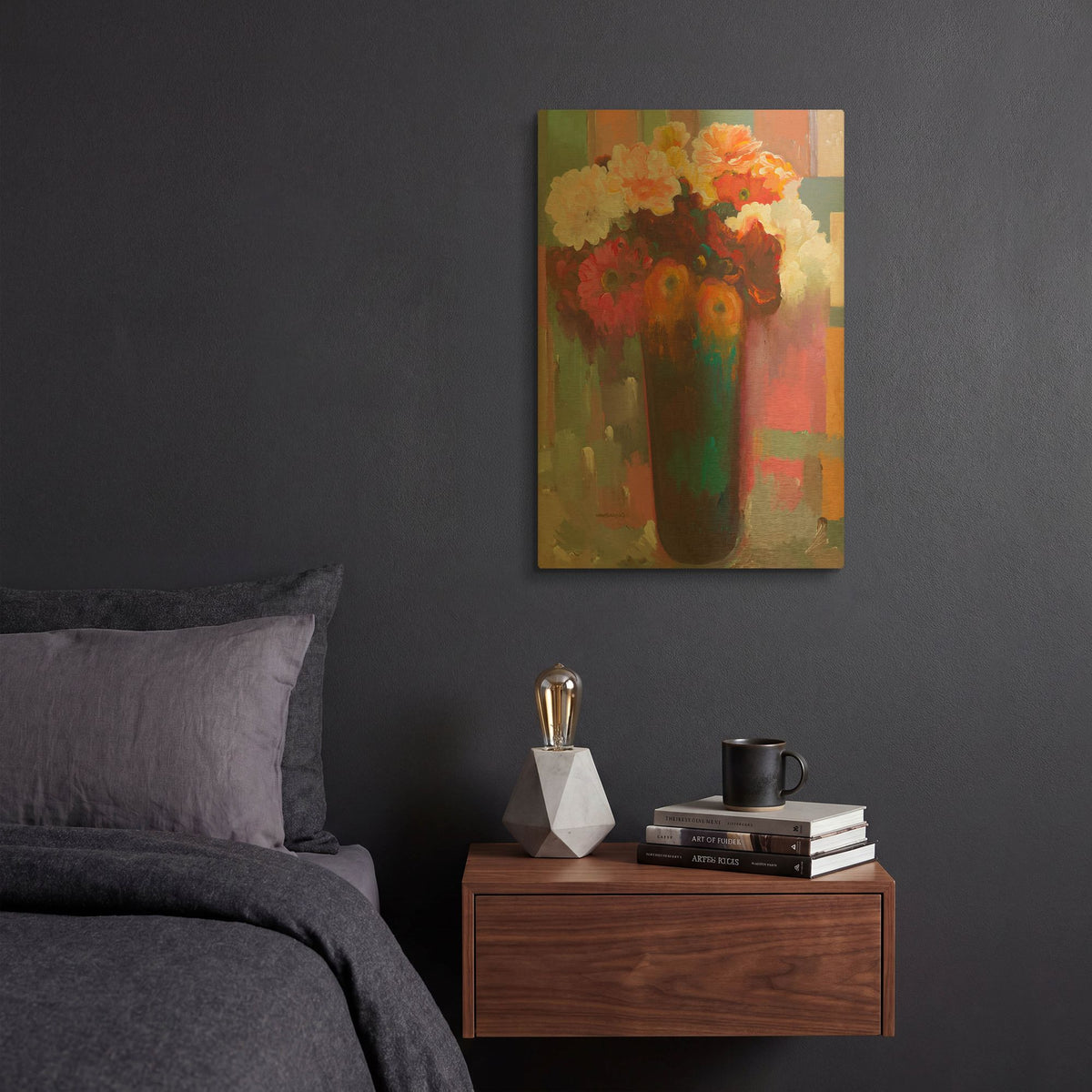'In the Spotlight' By Hooshang Khorasani Gold Metal Wall Art