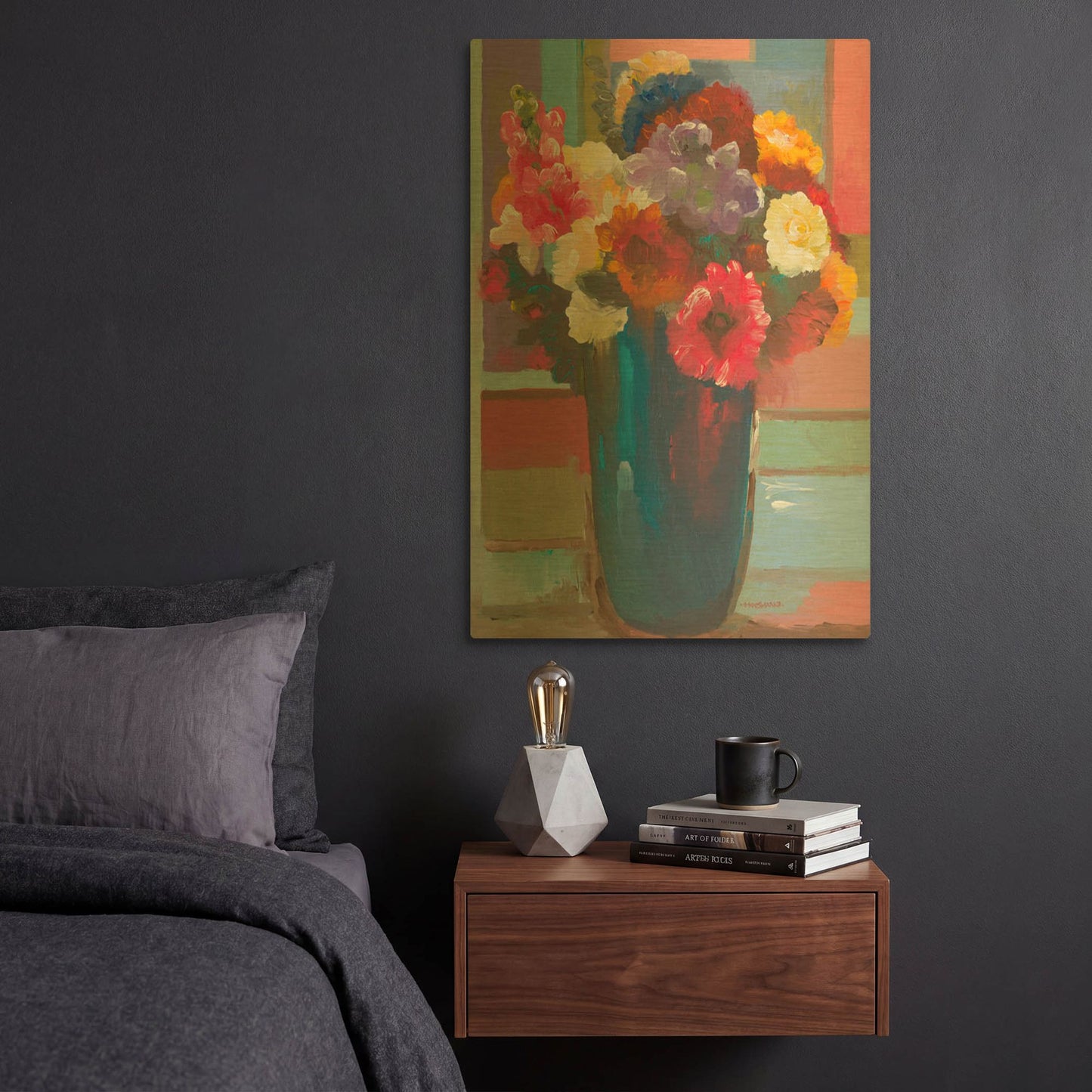 'Nature Selected' By Hooshang Khorasani Gold Metal Wall Art