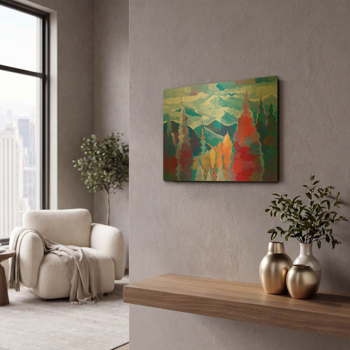 'Points of Reverie' By Hooshang Khorasani Gold Metal Wall Art