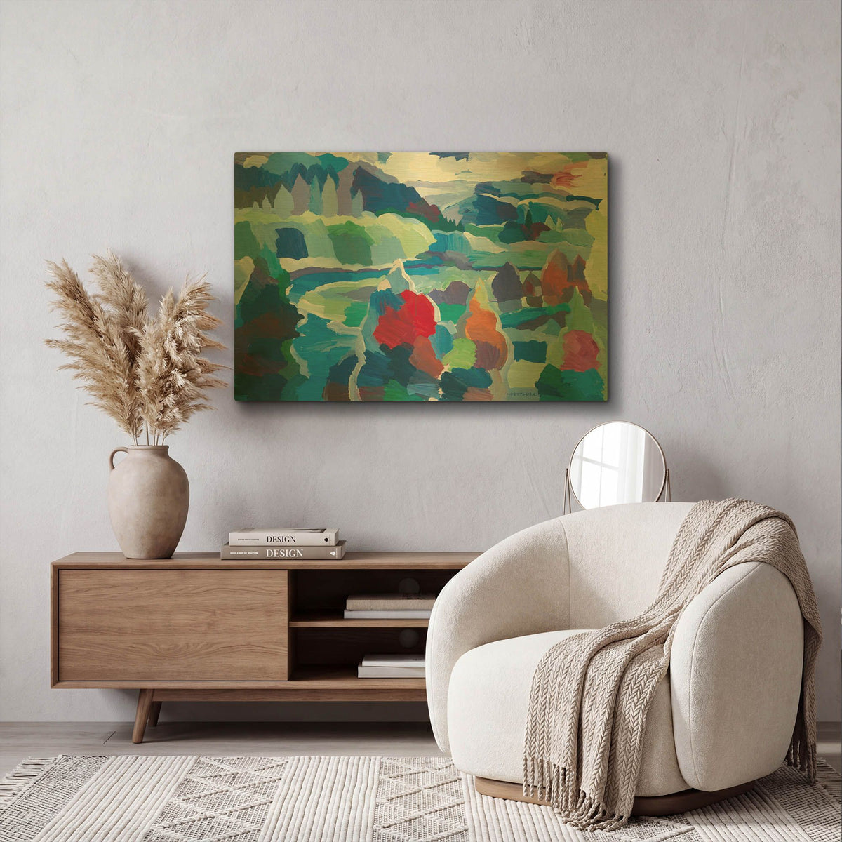 'Color' By Hooshang Khorasani Gold Metal Wall Art