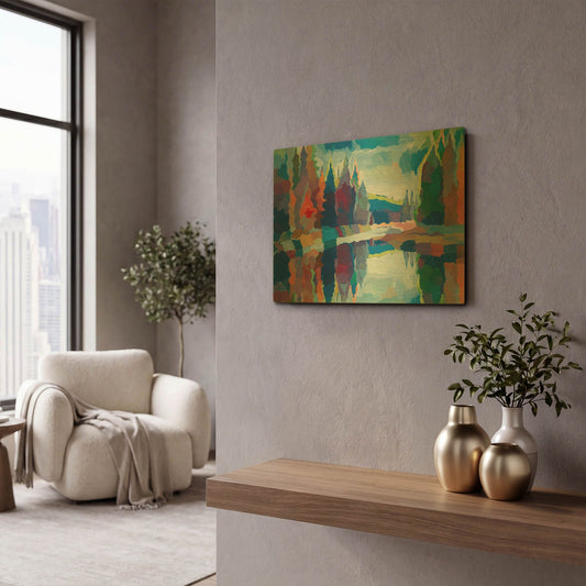 'Gateway to Paradise' By Hooshang Khorasani Gold Metal Wall Art